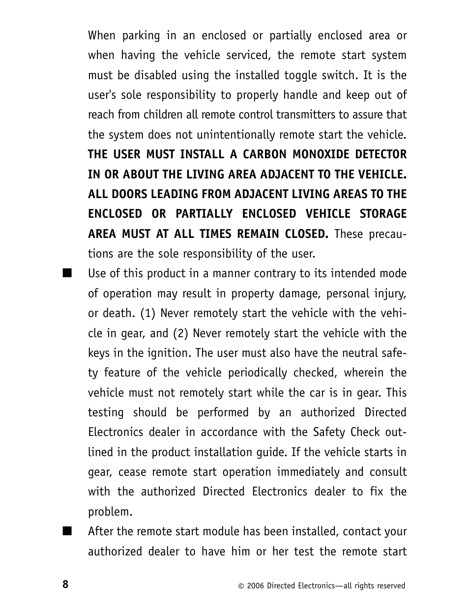 Viper 160XVL User Manual | Page 11 / 30
