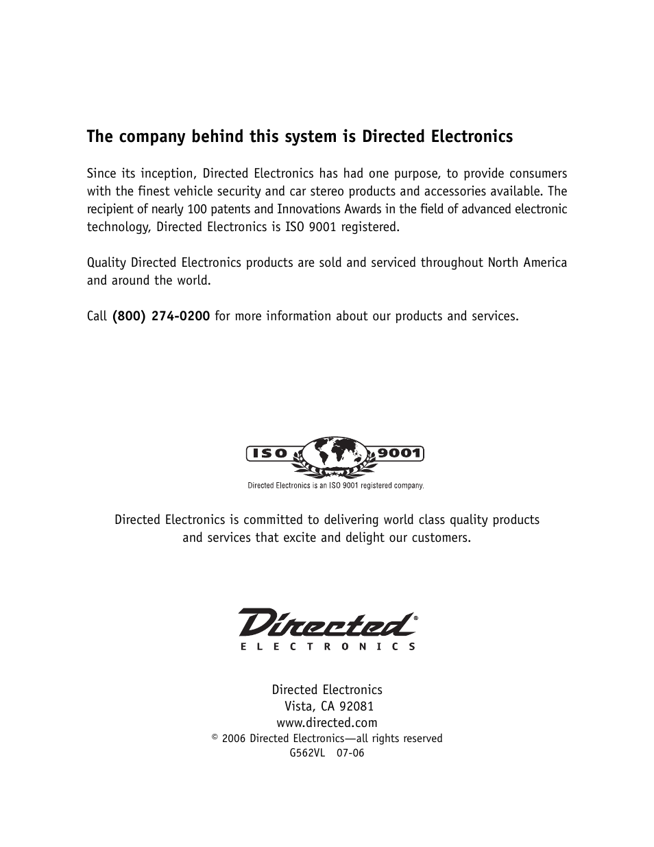 Viper 160XVL User Manual | Page 30 / 30