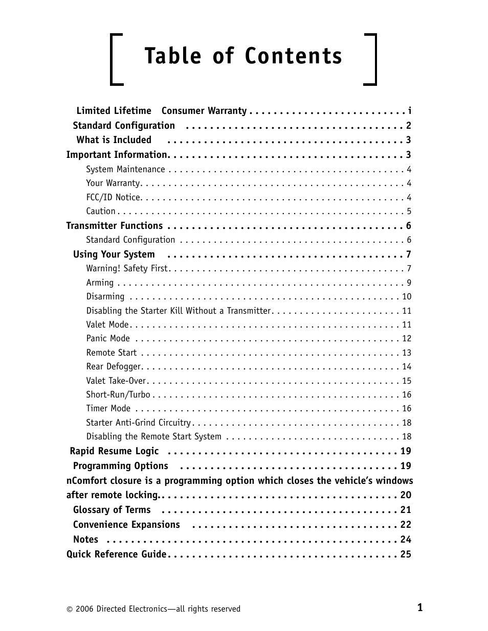 Viper 160XVL User Manual | Page 4 / 30