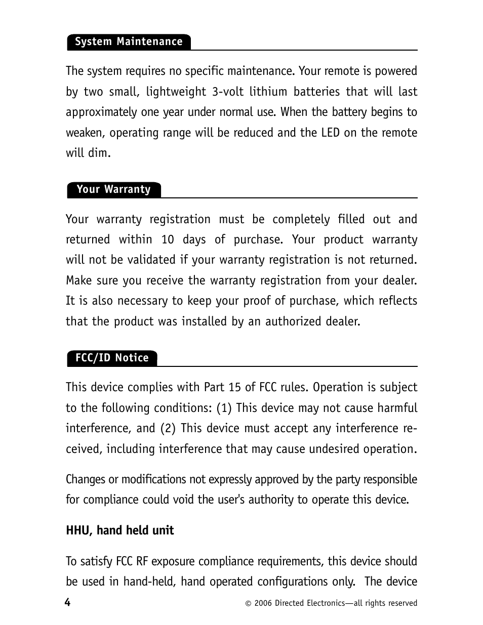 Viper 160XVL User Manual | Page 7 / 30
