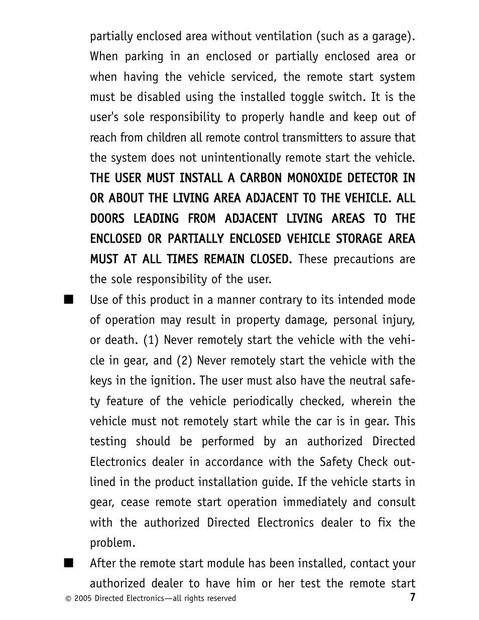 Viper Model 160XV User Manual | Page 10 / 30