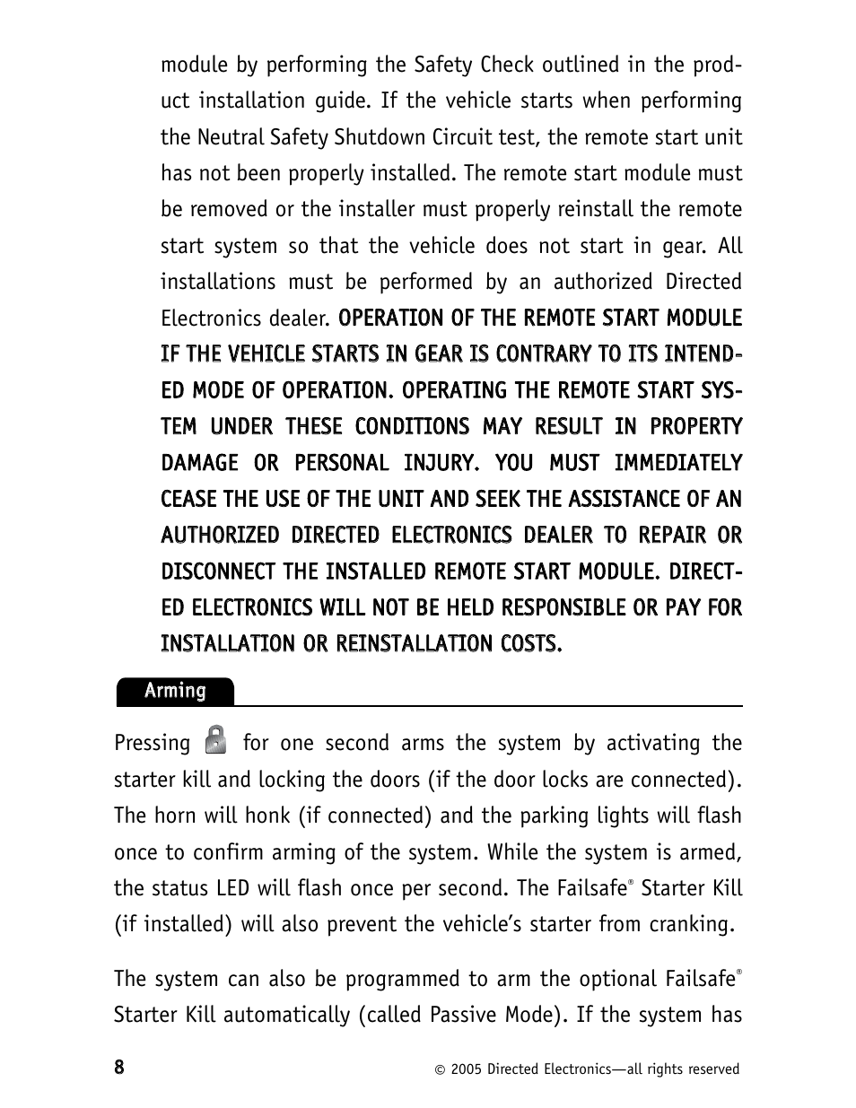 Viper Model 160XV User Manual | Page 11 / 30