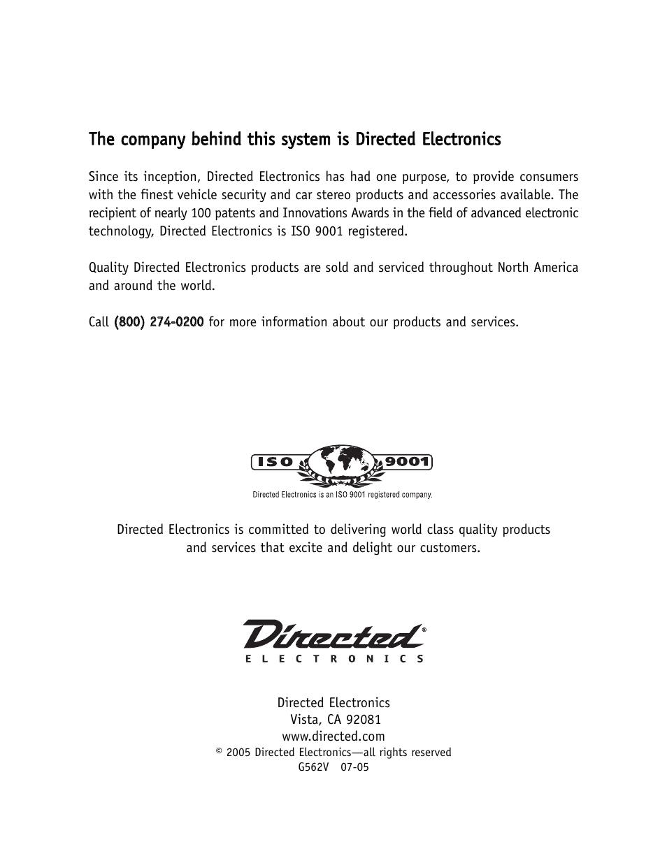 Viper Model 160XV User Manual | Page 30 / 30