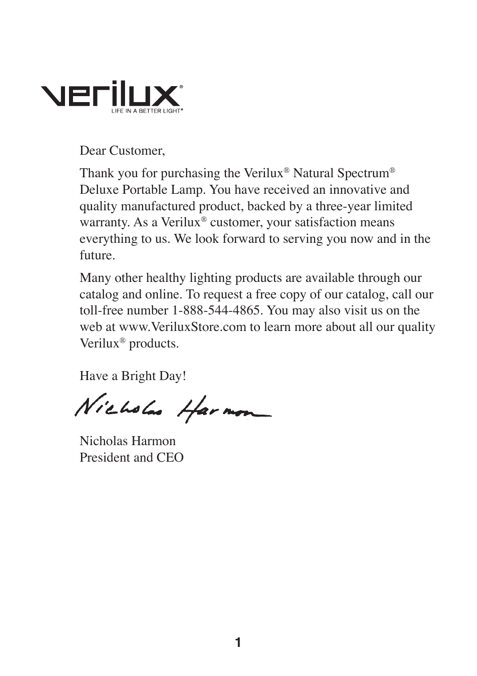 Verilux VP02 User Manual | Page 2 / 12