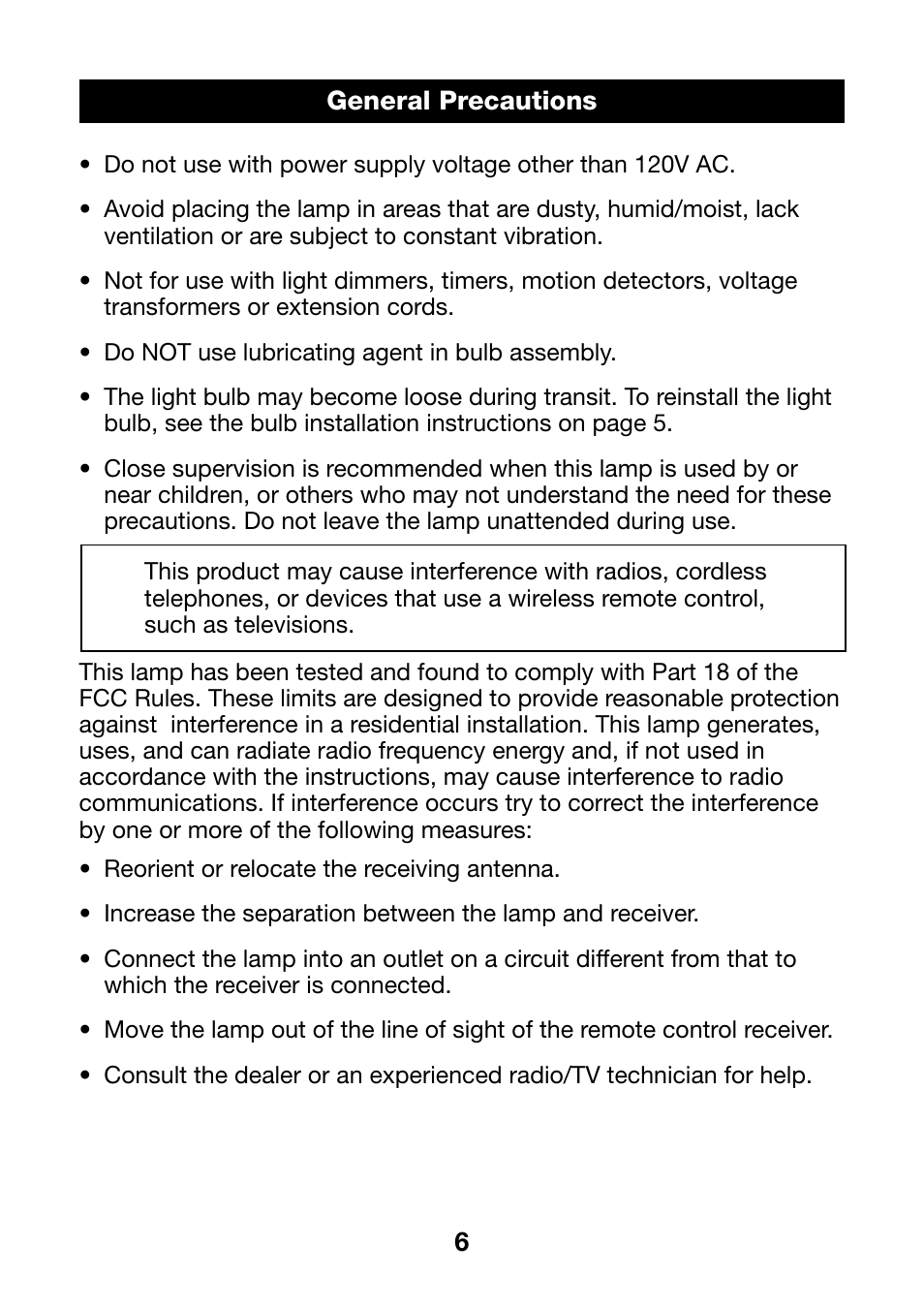 Verilux VD07 User Manual | Page 6 / 8