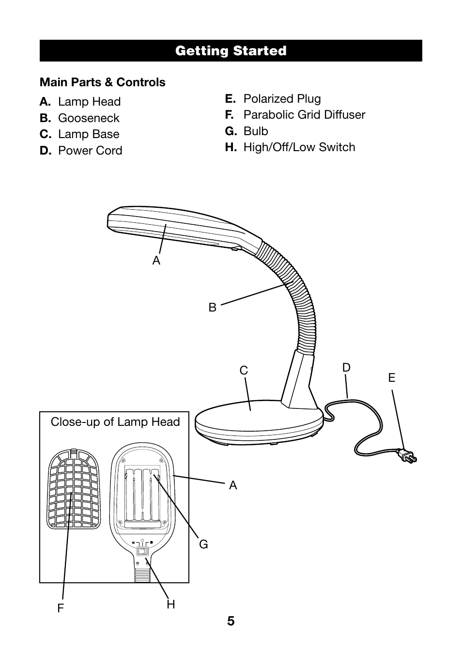 Verilux VD01 User Manual | Page 5 / 12