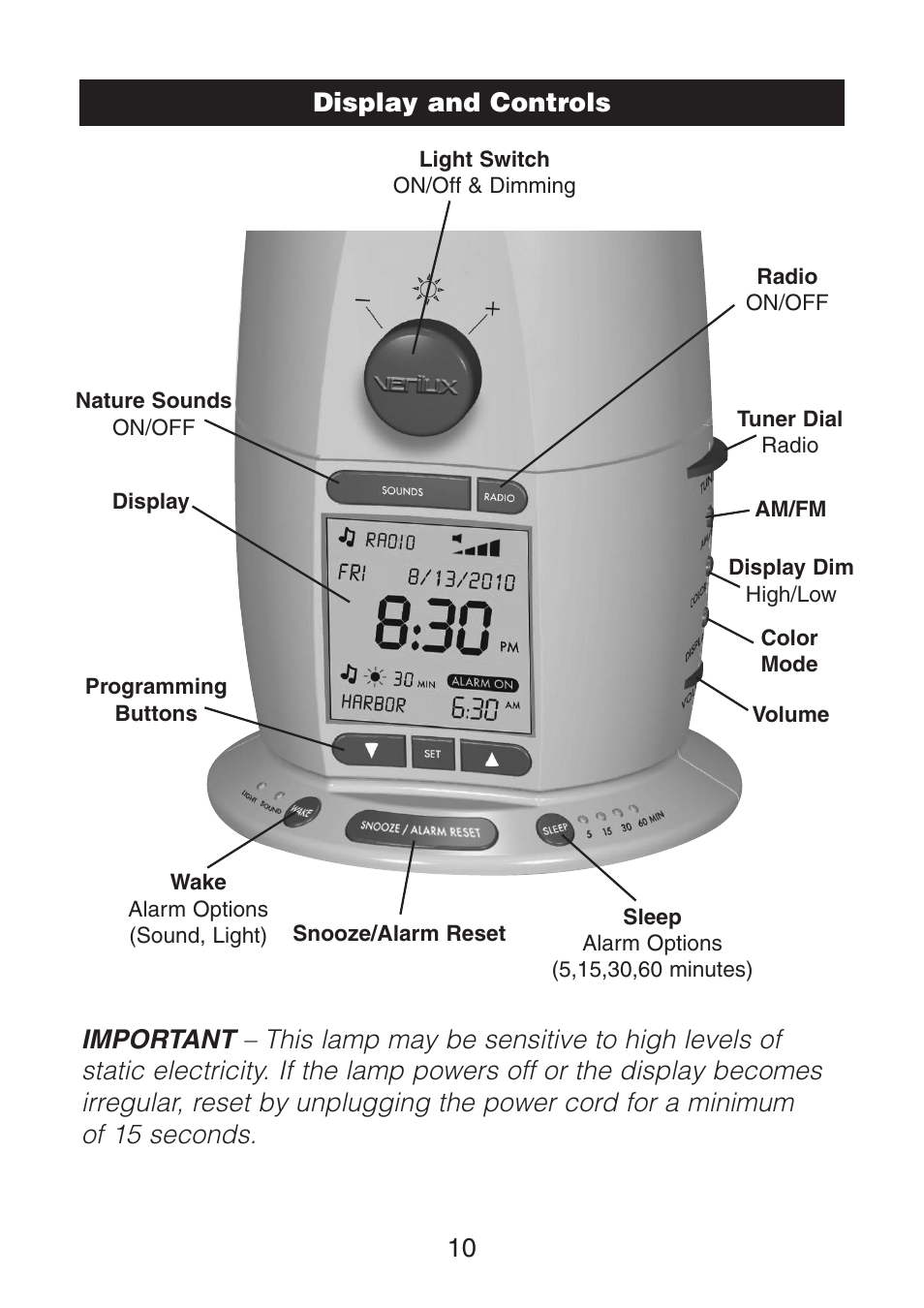 Verilux VA02 User Manual | Page 11 / 20