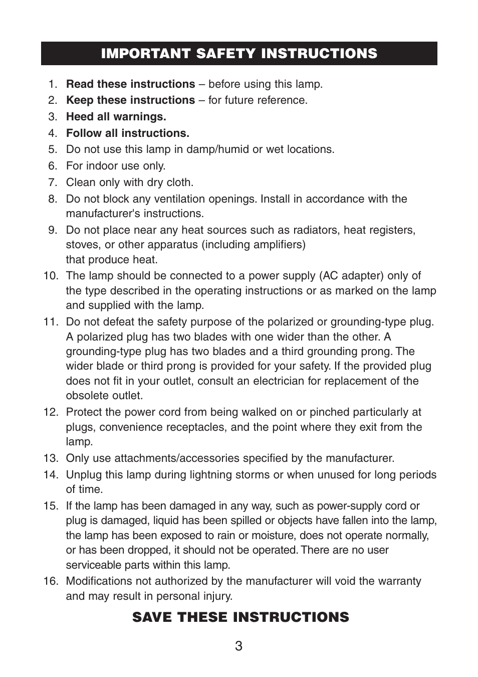 Verilux VA02 User Manual | Page 4 / 20