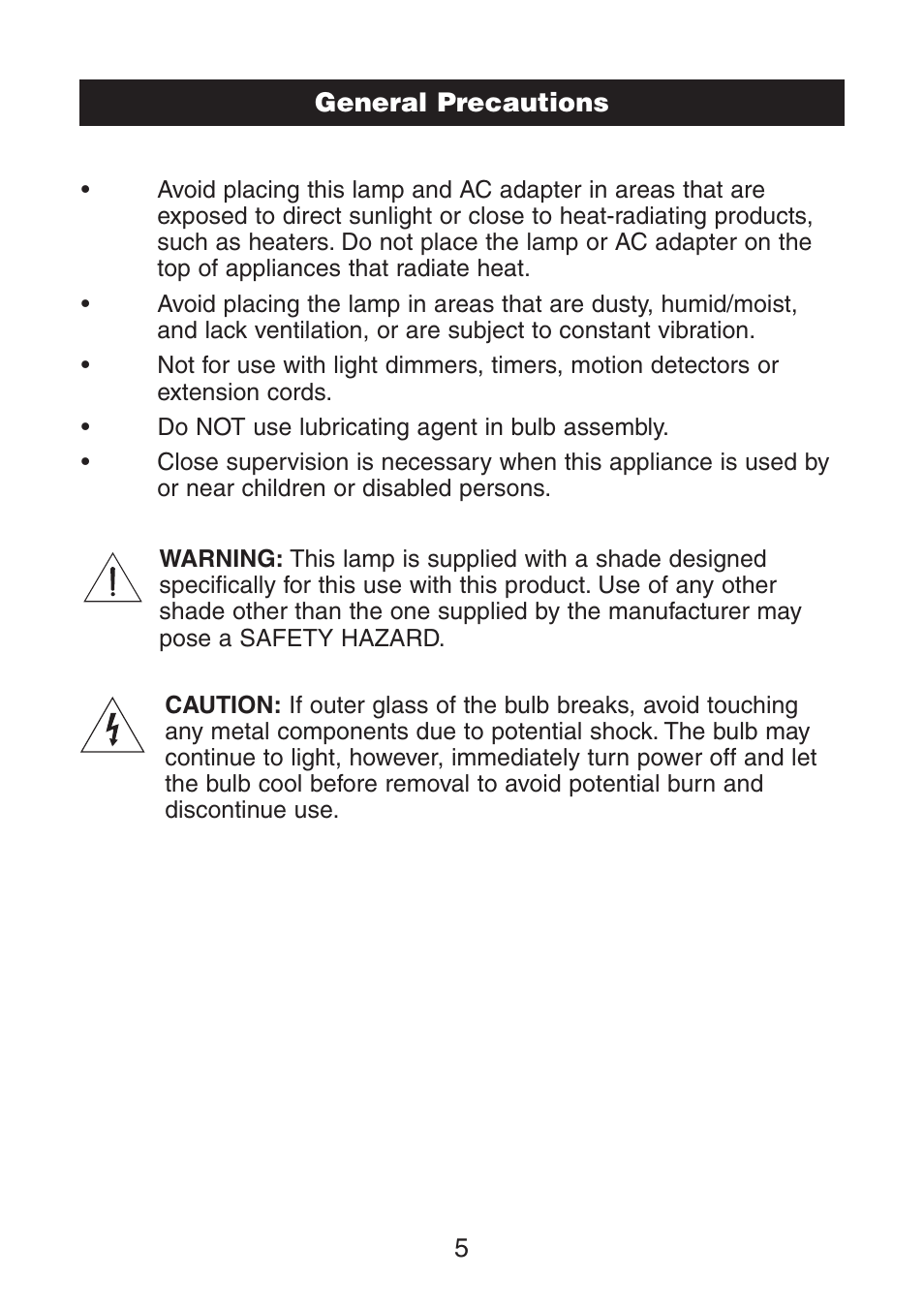 Verilux VA02 User Manual | Page 6 / 20