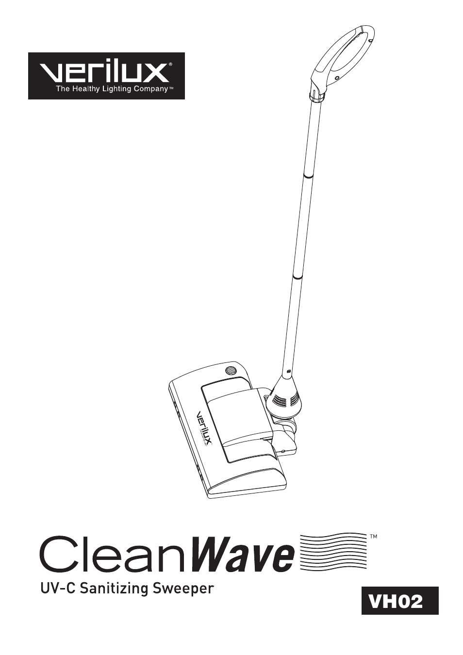 Verilux CLEANWAVE UV-C User Manual | 8 pages