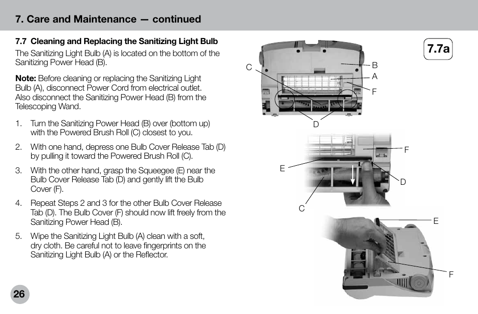 Verilux VH04WW1 User Manual | Page 26 / 32