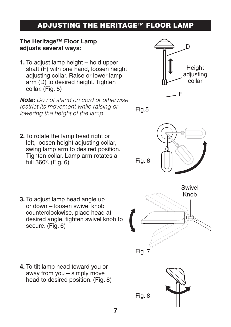 Verilux VF03 User Manual | Page 7 / 12