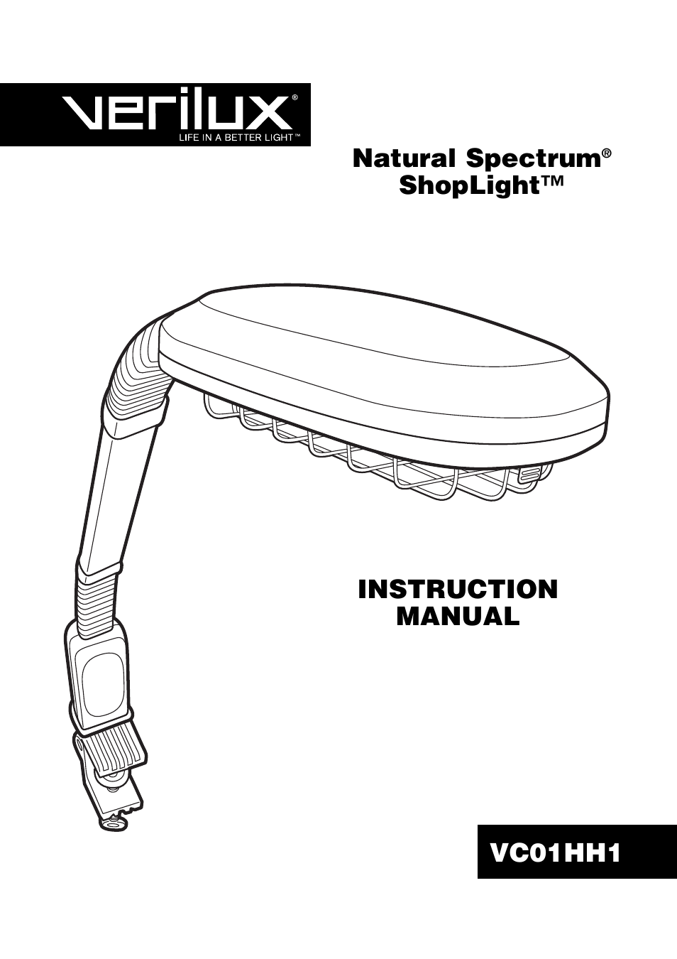 Verilux VC01HH1 User Manual | 8 pages