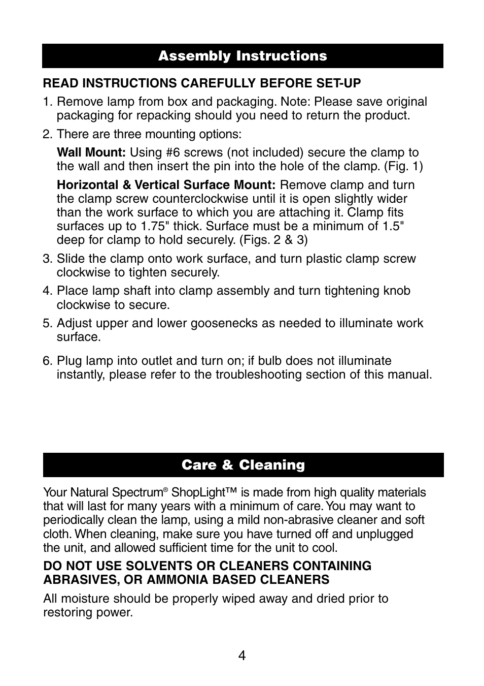 Verilux VC01HH1 User Manual | Page 5 / 8