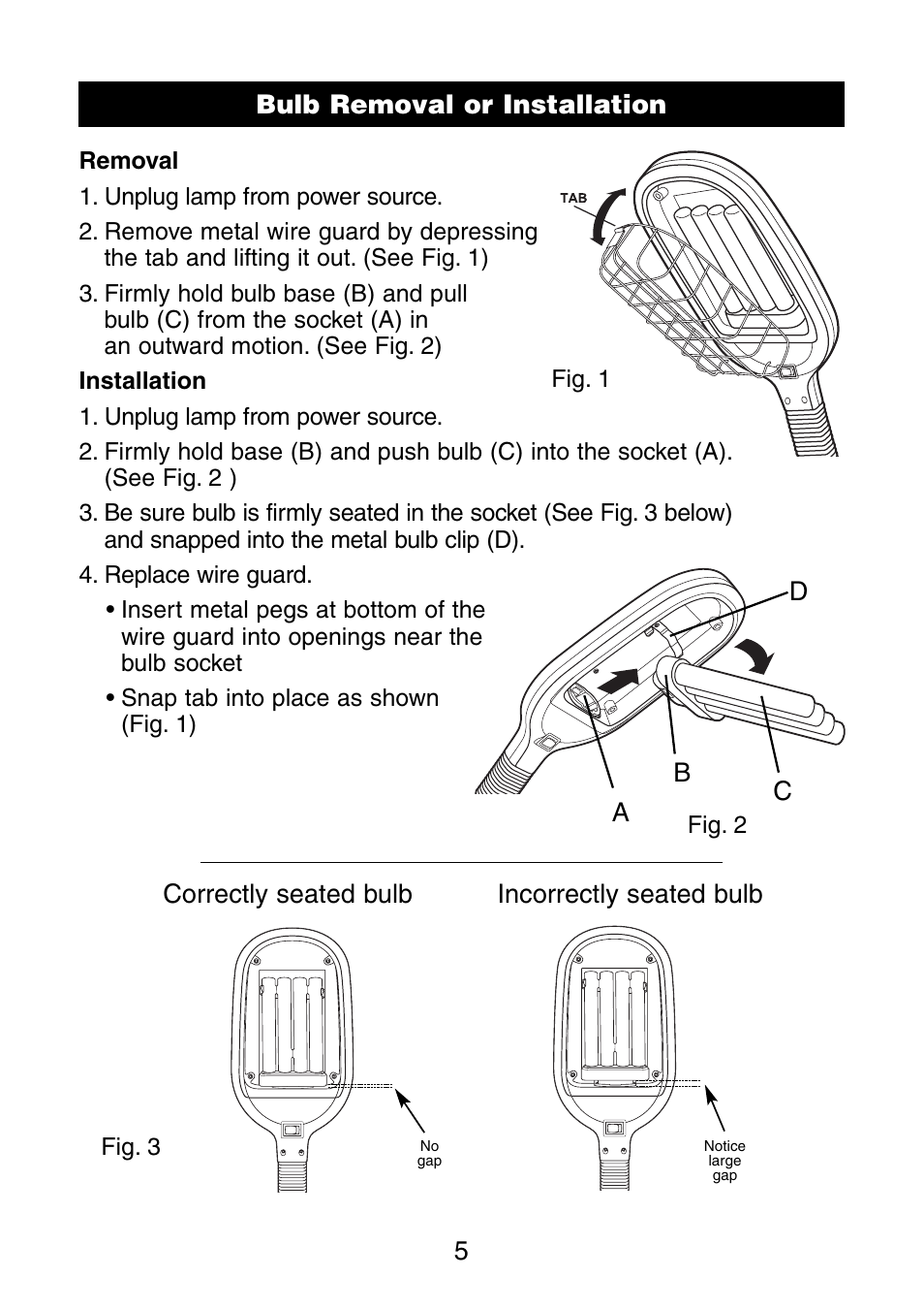 Bc a d | Verilux VC01HH1 User Manual | Page 6 / 8