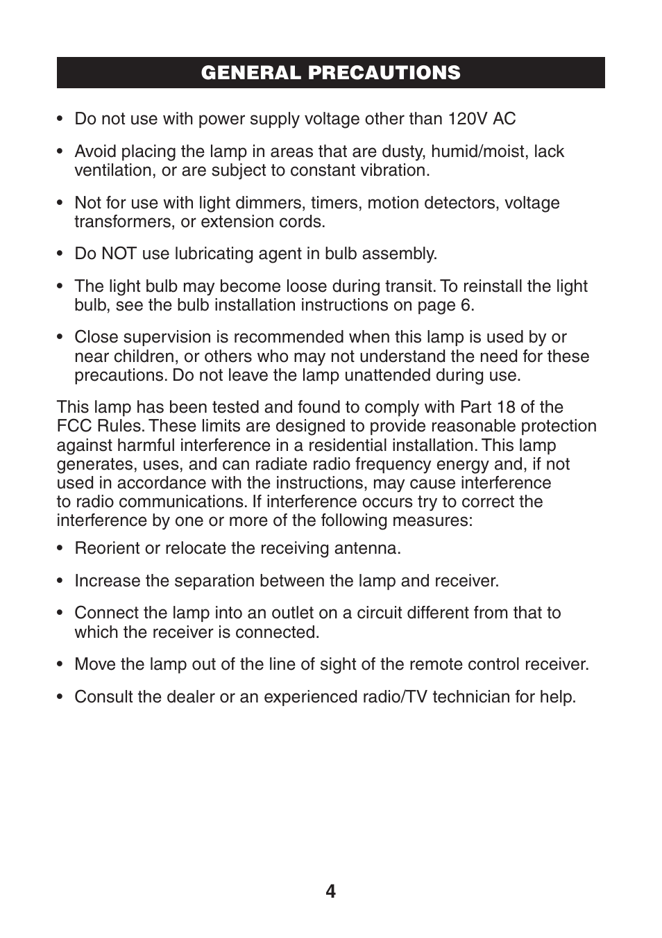 Verilux VT04 User Manual | Page 5 / 12