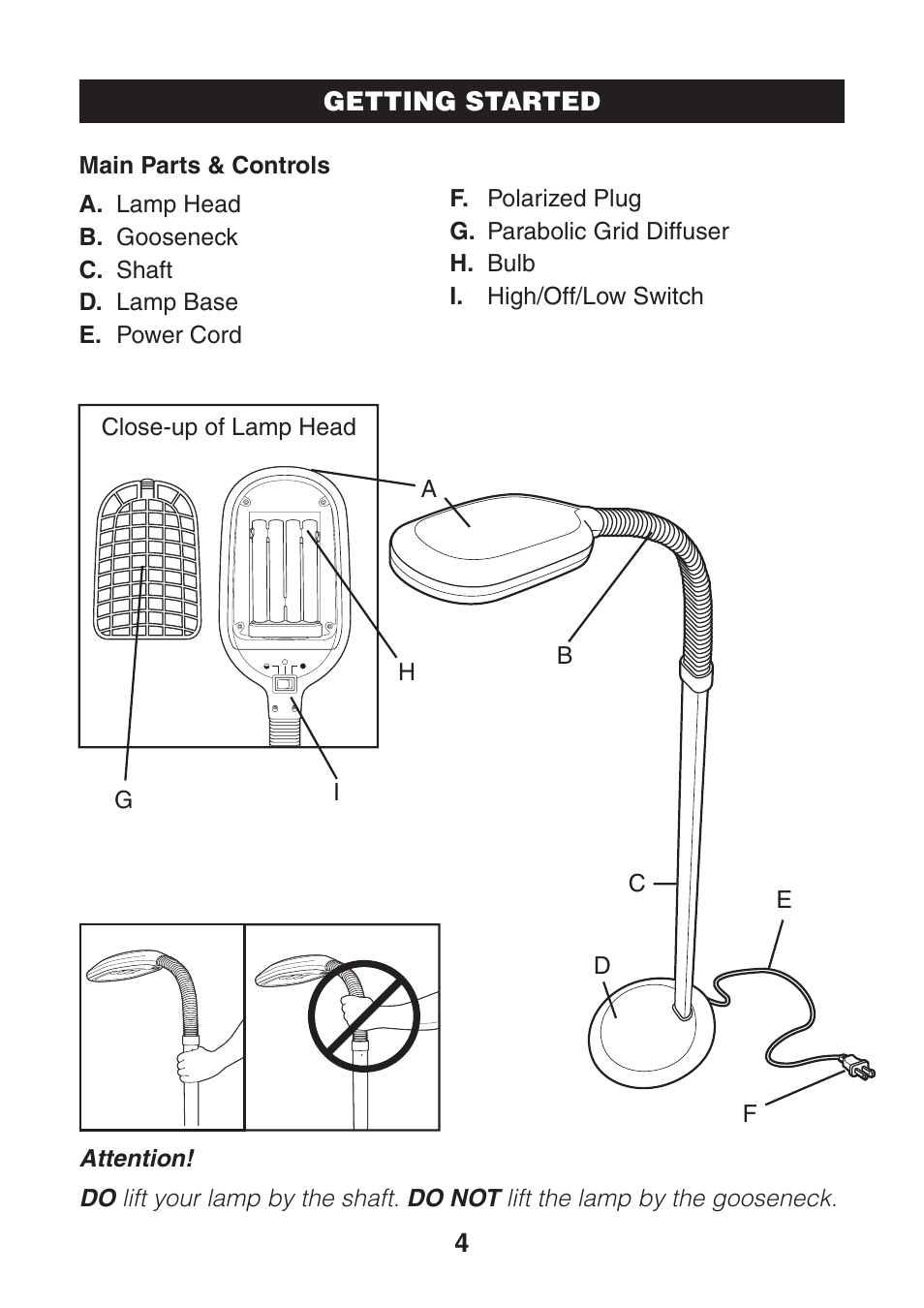 Verilux VF01 User Manual | Page 4 / 12