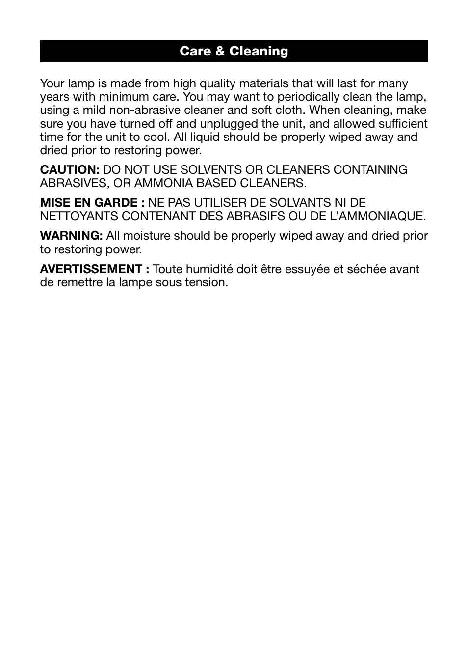 Verilux PLANETLIGHT PL03 User Manual | Page 9 / 11