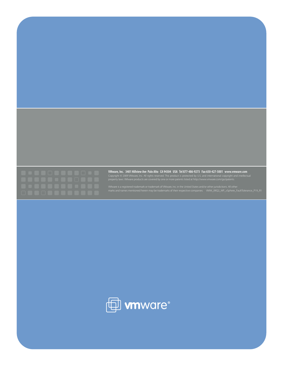 VMware vSphere Fault Tolerance 4 User Manual | Page 19 / 19