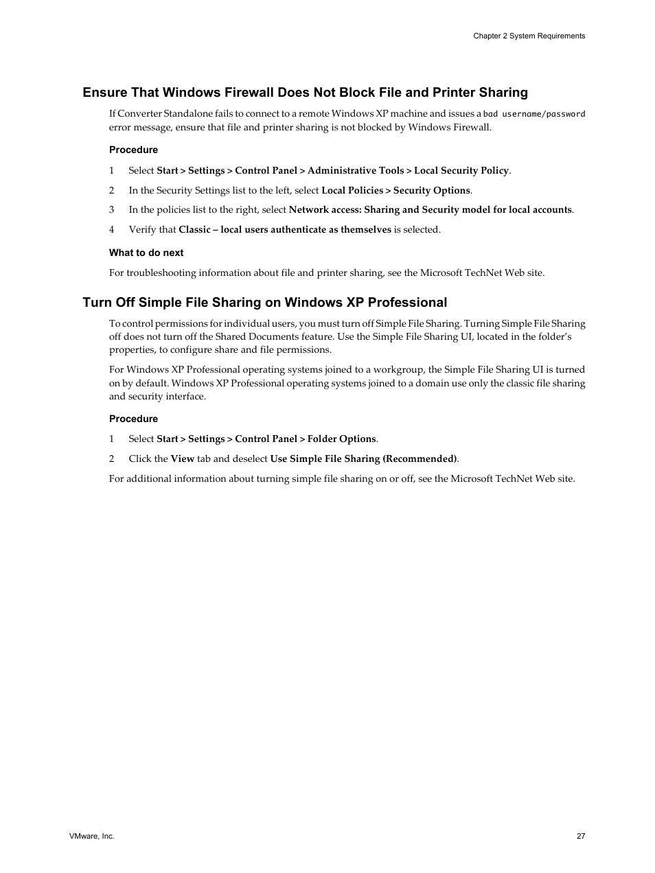 VMware VCENTER CONVERTER EN-000158-02 User Manual | Page 27 / 92