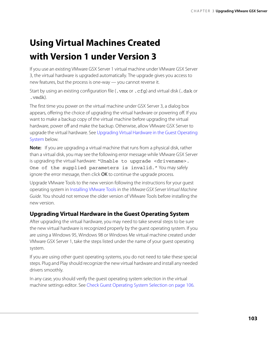 VMware GSX 3 User Manual | Page 103 / 240