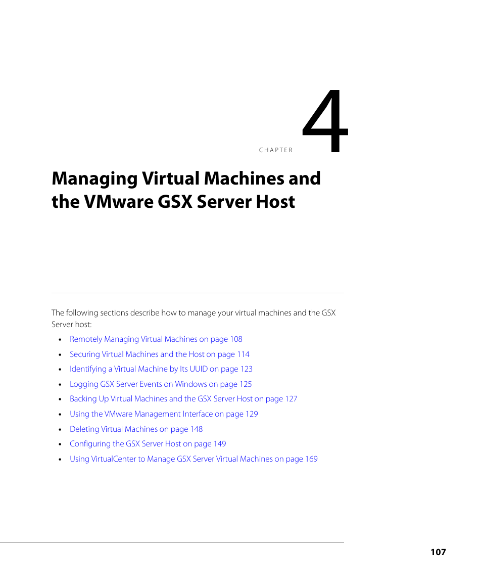 Managing | VMware GSX 3 User Manual | Page 107 / 240