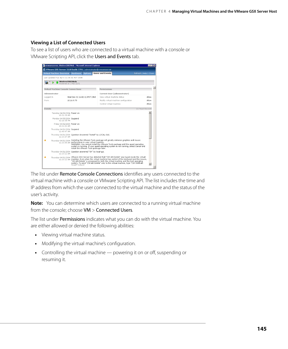 VMware GSX 3 User Manual | Page 145 / 240