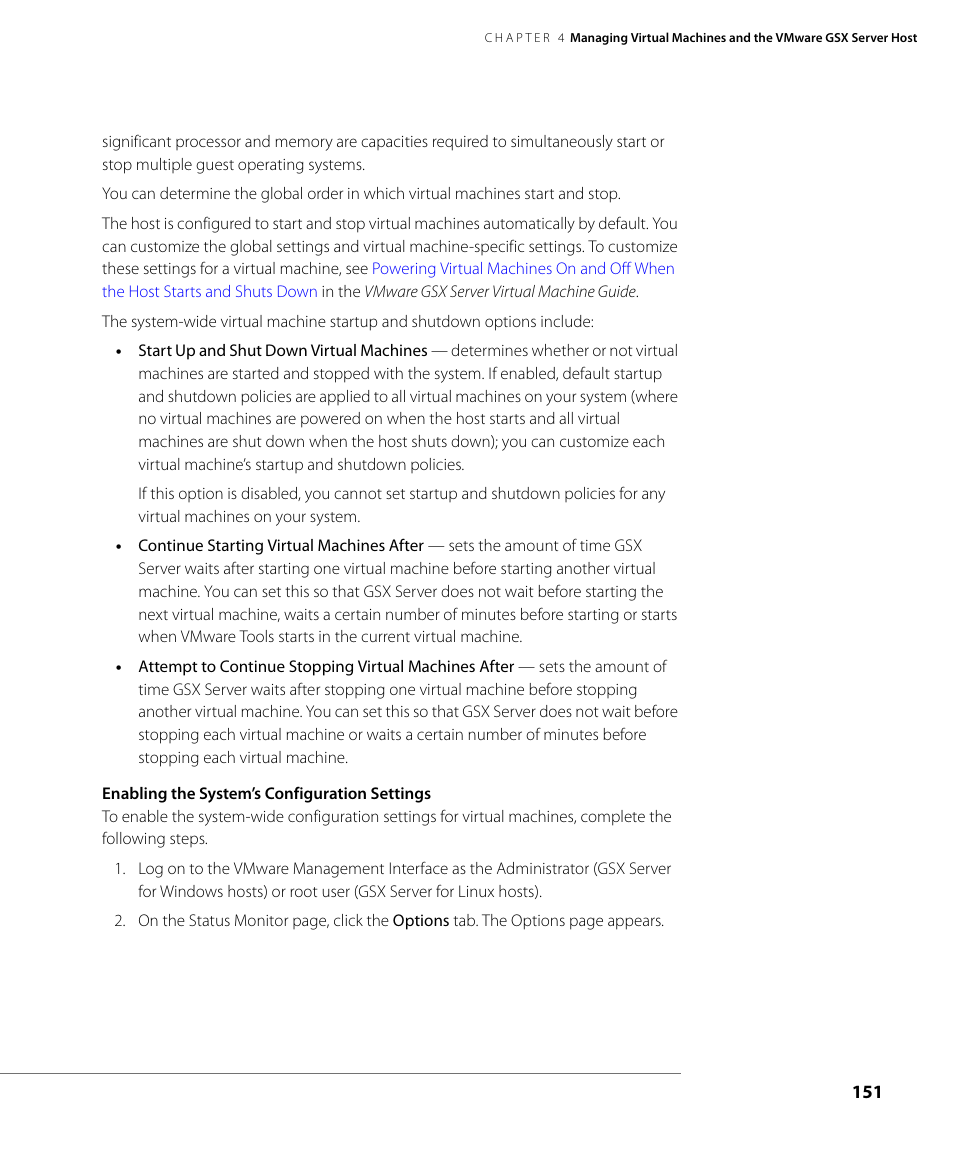 VMware GSX 3 User Manual | Page 151 / 240