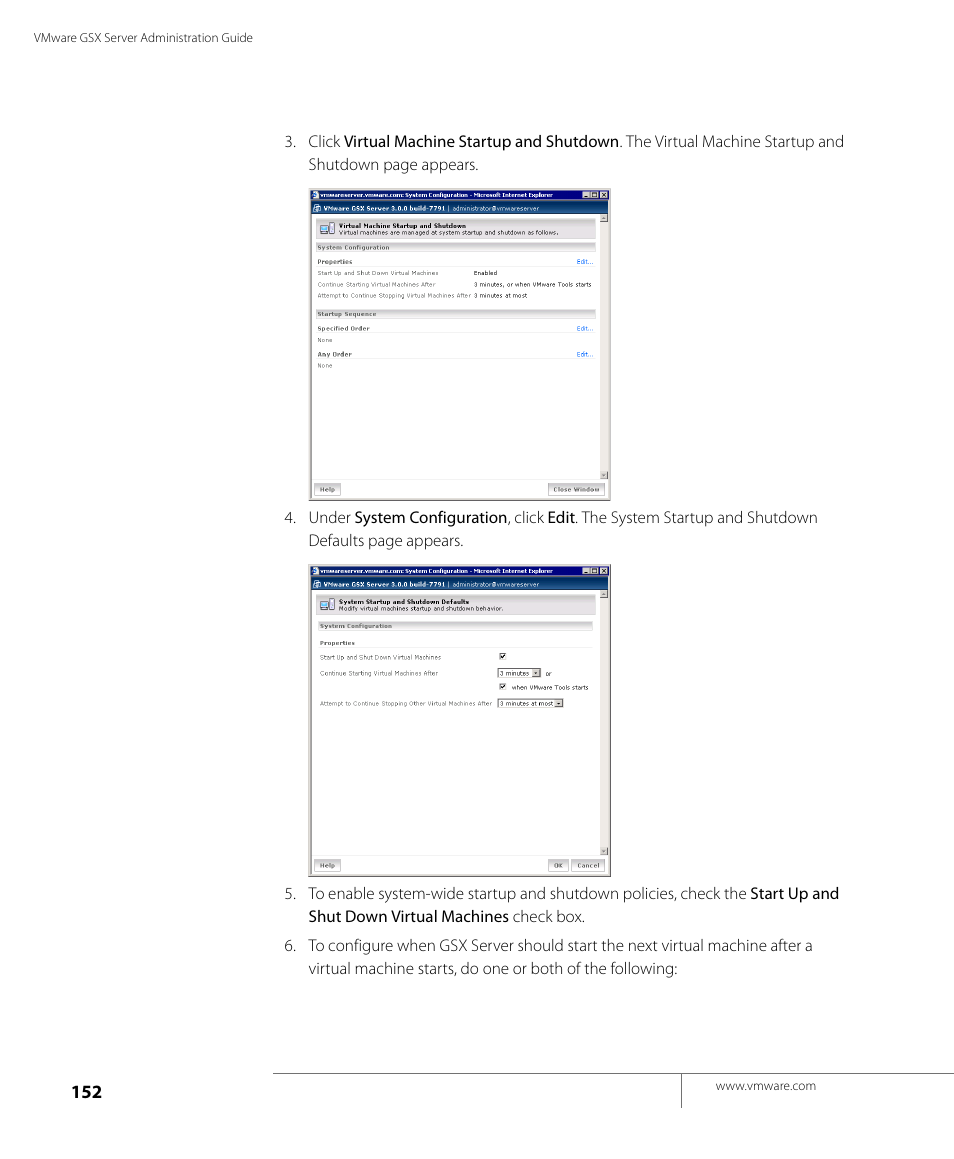 VMware GSX 3 User Manual | Page 152 / 240