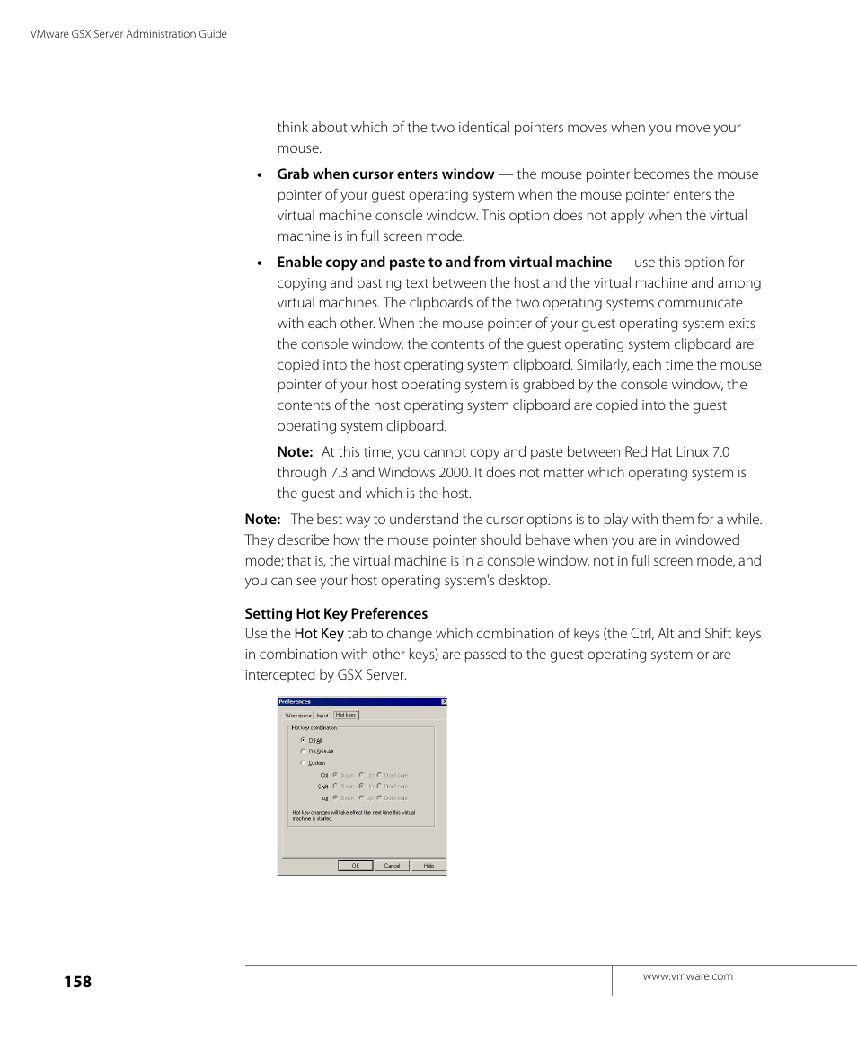 VMware GSX 3 User Manual | Page 158 / 240