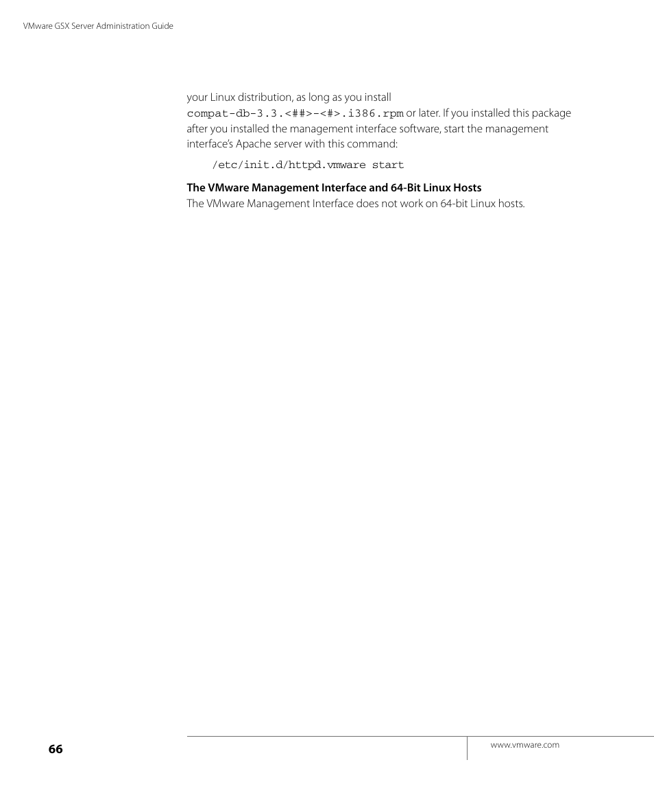 VMware GSX 3 User Manual | Page 66 / 240