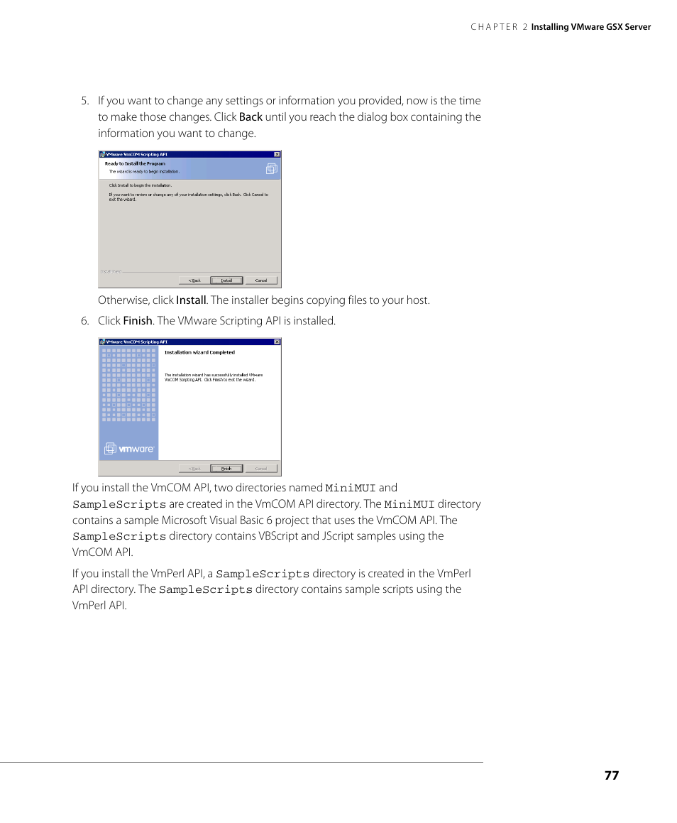 VMware GSX 3 User Manual | Page 77 / 240