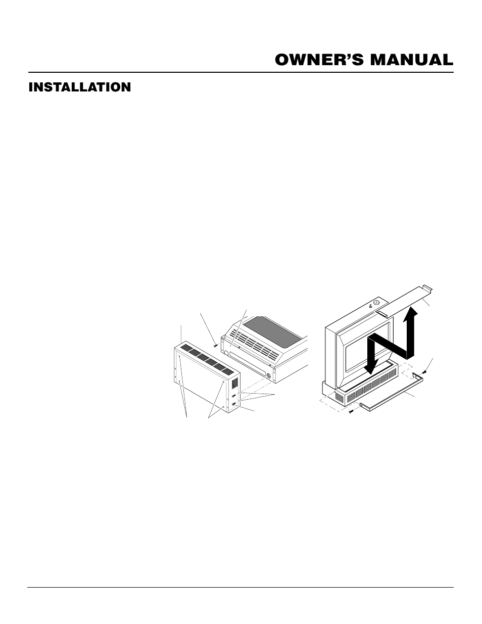 Owner’s manual, Installation, Continued | Vanguard Heating VMH3000TN User Manual | Page 11 / 24
