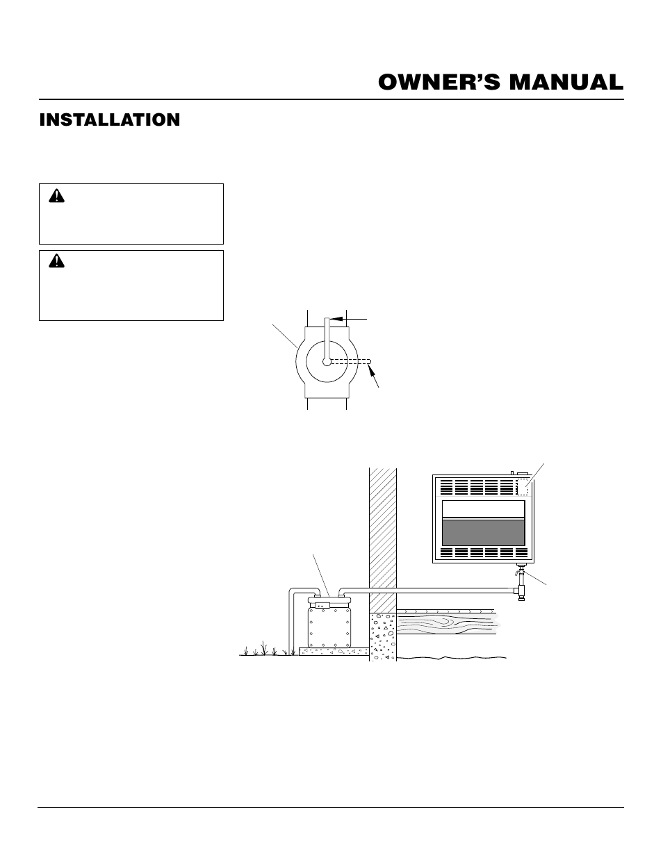 Owner’s manual, Installation, Continued | Vanguard Heating VMH3000TN User Manual | Page 13 / 24