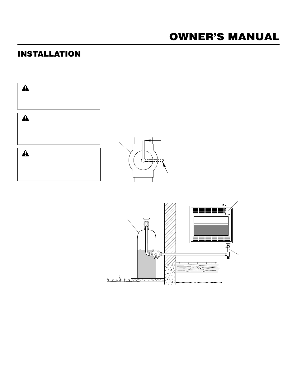 Owner’s manual, Installation, Continued | Vanguard Heating VMH3000TP User Manual | Page 13 / 24