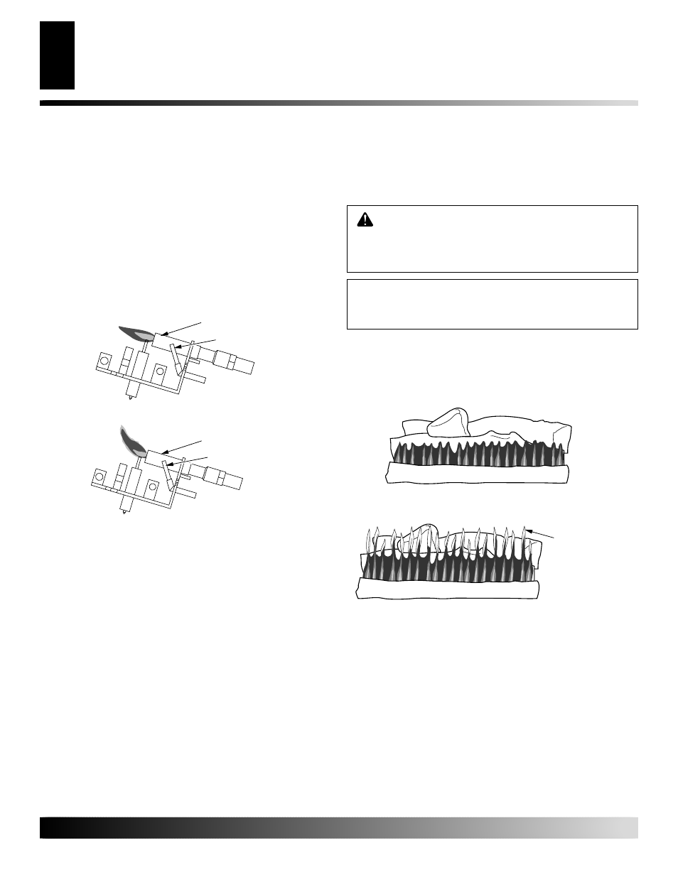 Inspecting burners | Vanguard Heating 107156-01E.pdf User Manual | Page 18 / 38