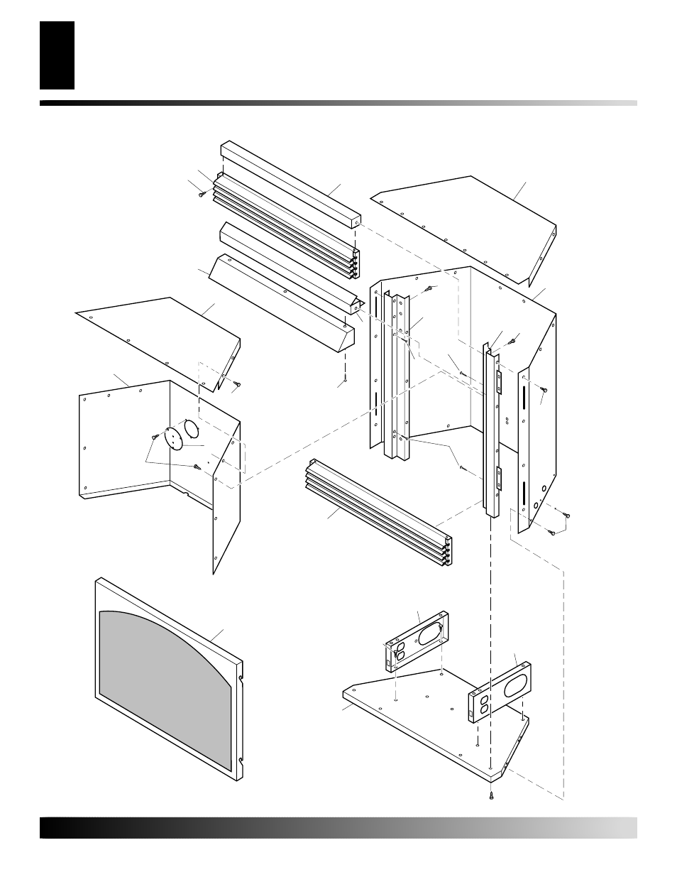 Illustrated parts breakdown, Fireplace vsgf28pva | Vanguard Heating 107156-01E.pdf User Manual | Page 26 / 38