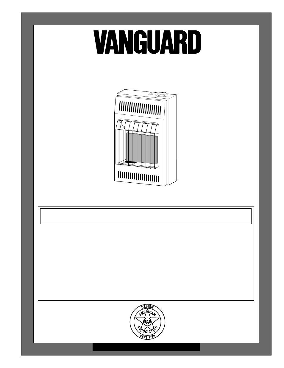 Vanguard Heating VN6B User Manual | 28 pages