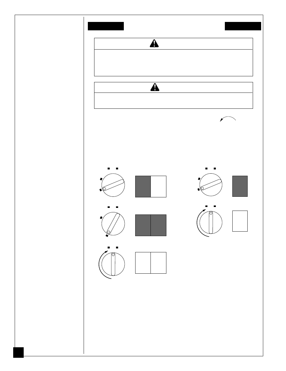 Operating heater, Warning, Caution | Continued | Vanguard Heating VN6B User Manual | Page 18 / 28