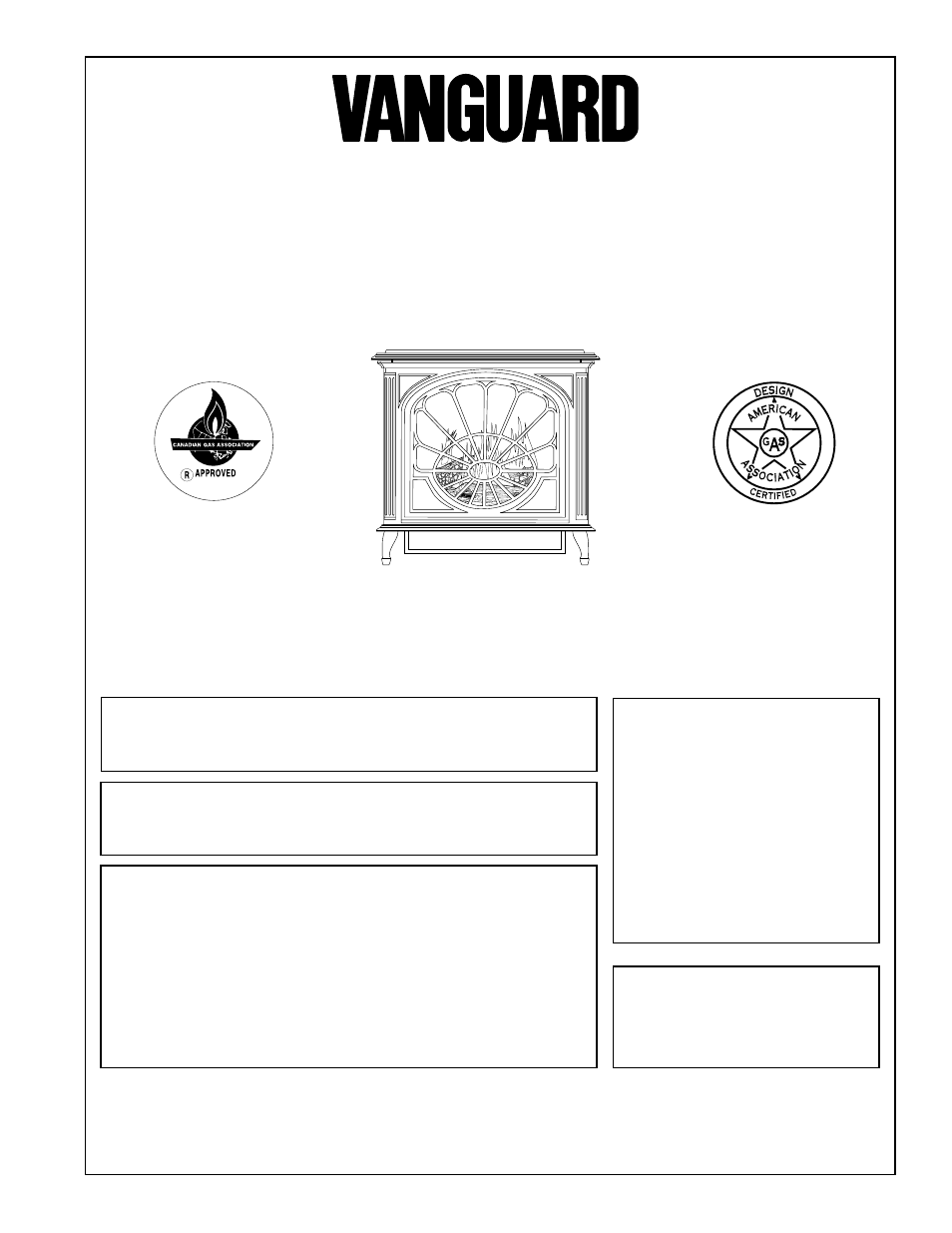 Vanguard Heating SBVBN(A) User Manual | 32 pages