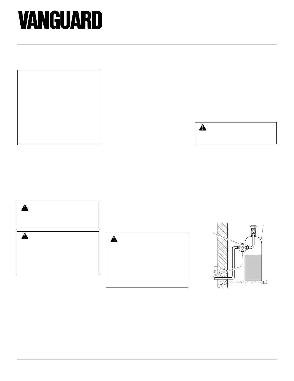 B-vent freestanding fireplace, Fireplace installation | Vanguard Heating SBVBN(A) User Manual | Page 12 / 32