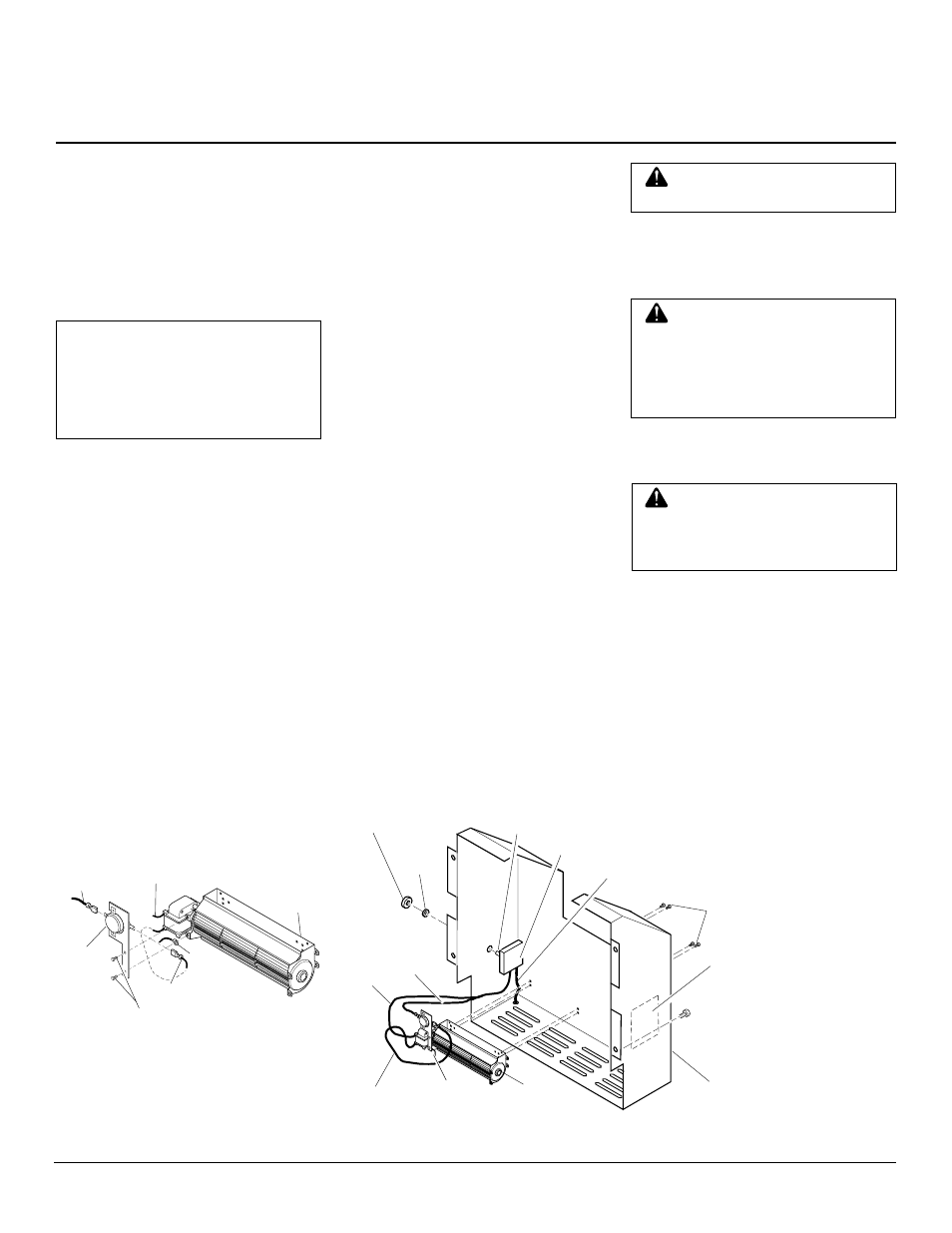 Owner’s manual, Freestanding fireplace assembly, Continued | Vanguard Heating SBVBN(A) User Manual | Page 7 / 32