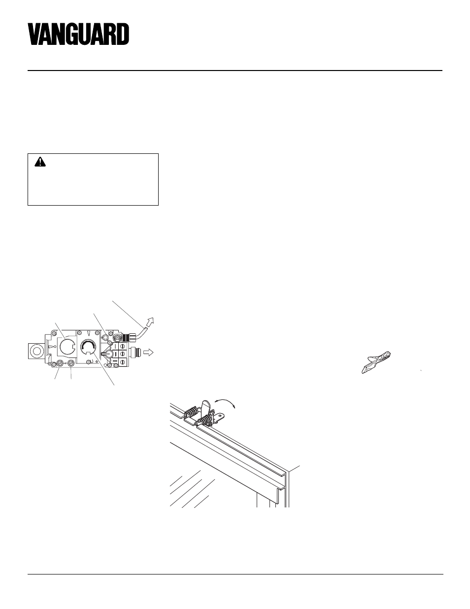 Installation, Continued, Installing log set | Gas supply testing | Vanguard Heating VDVF36PP User Manual | Page 18 / 30