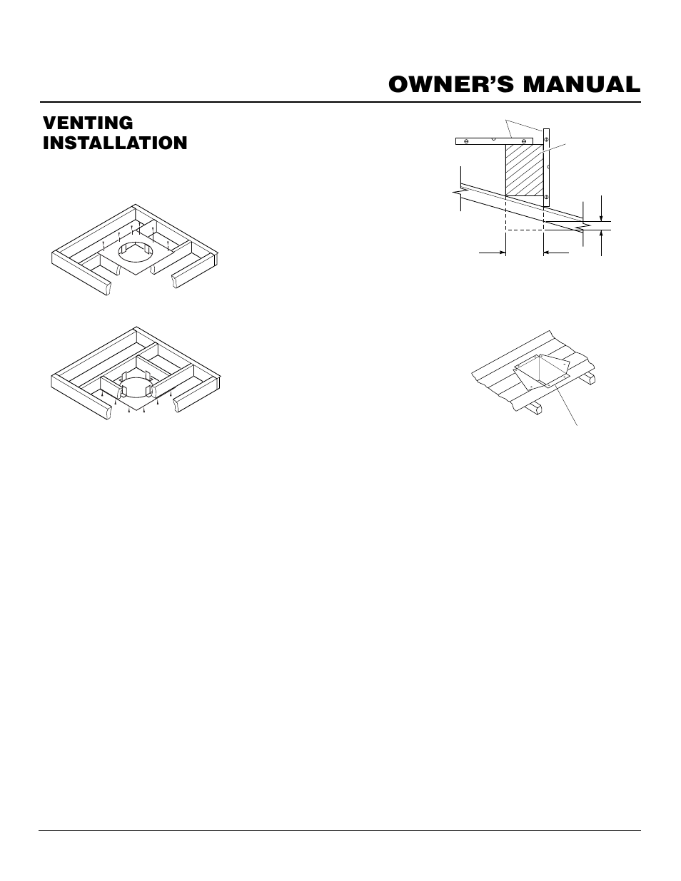 Owner’s manual, Venting installation, Continued | Vanguard Heating SDVBN(A) User Manual | Page 15 / 38