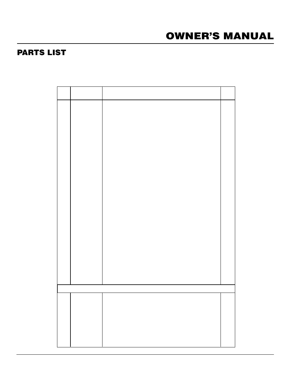 Owner’s manual, Parts list, Amity™ scivf(*) series pscivf(*) series | Vanguard Heating SDVBN(A) User Manual | Page 37 / 38