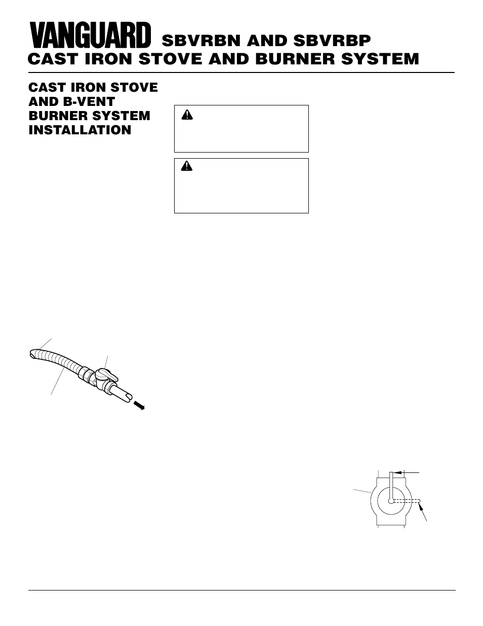 Cast iron stove and burner system, Sbvrbn and sbvrbp, Continued | Vanguard Heating SBVRBP User Manual | Page 14 / 32