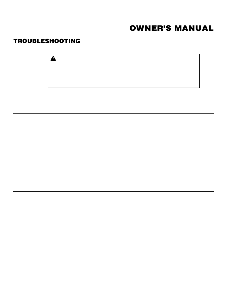 Owner’s manual, Troubleshooting, Continued | Vanguard Heating SBVRBP User Manual | Page 25 / 32