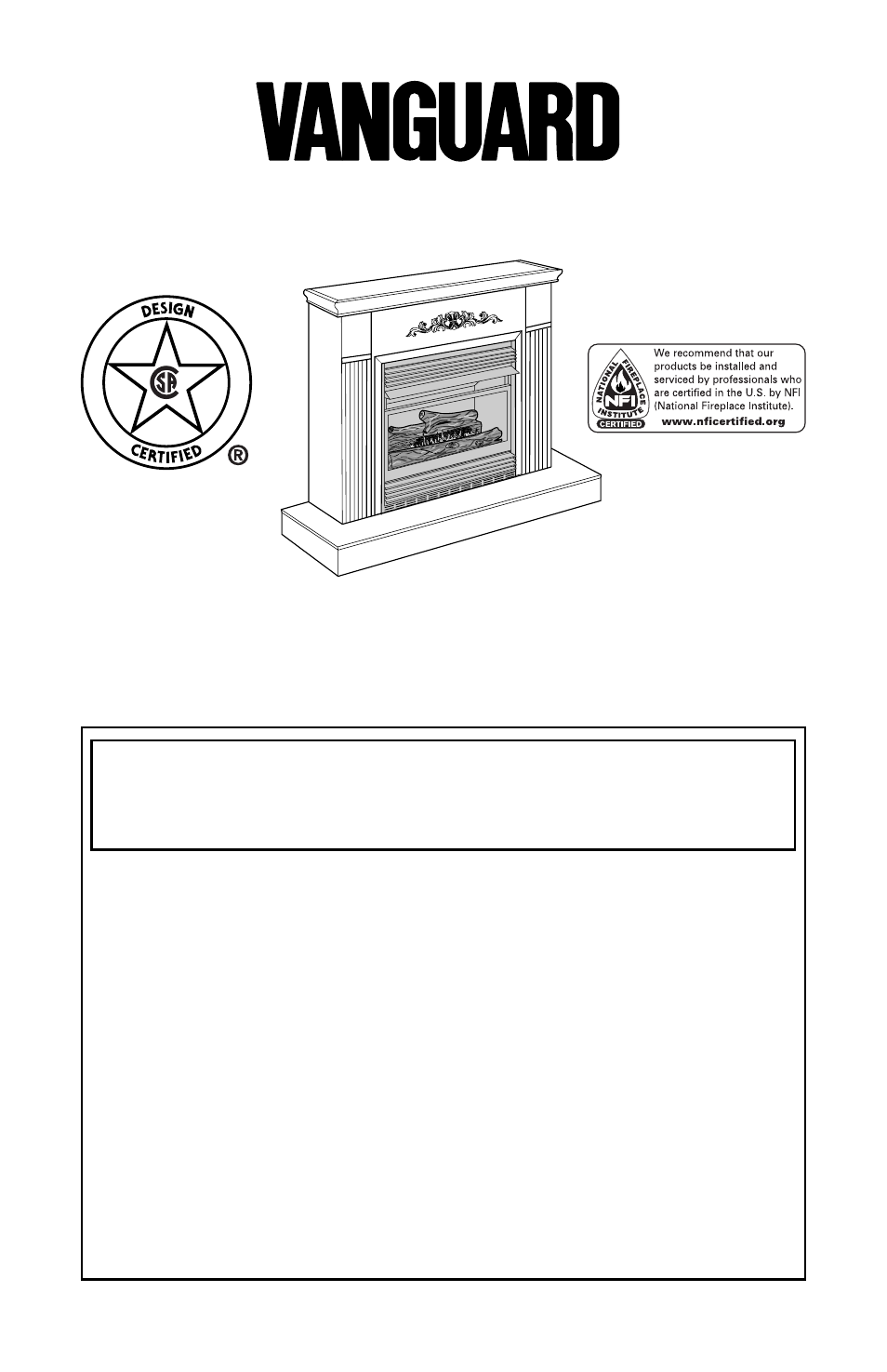 Vanguard Heating 000 to 26 User Manual | 32 pages