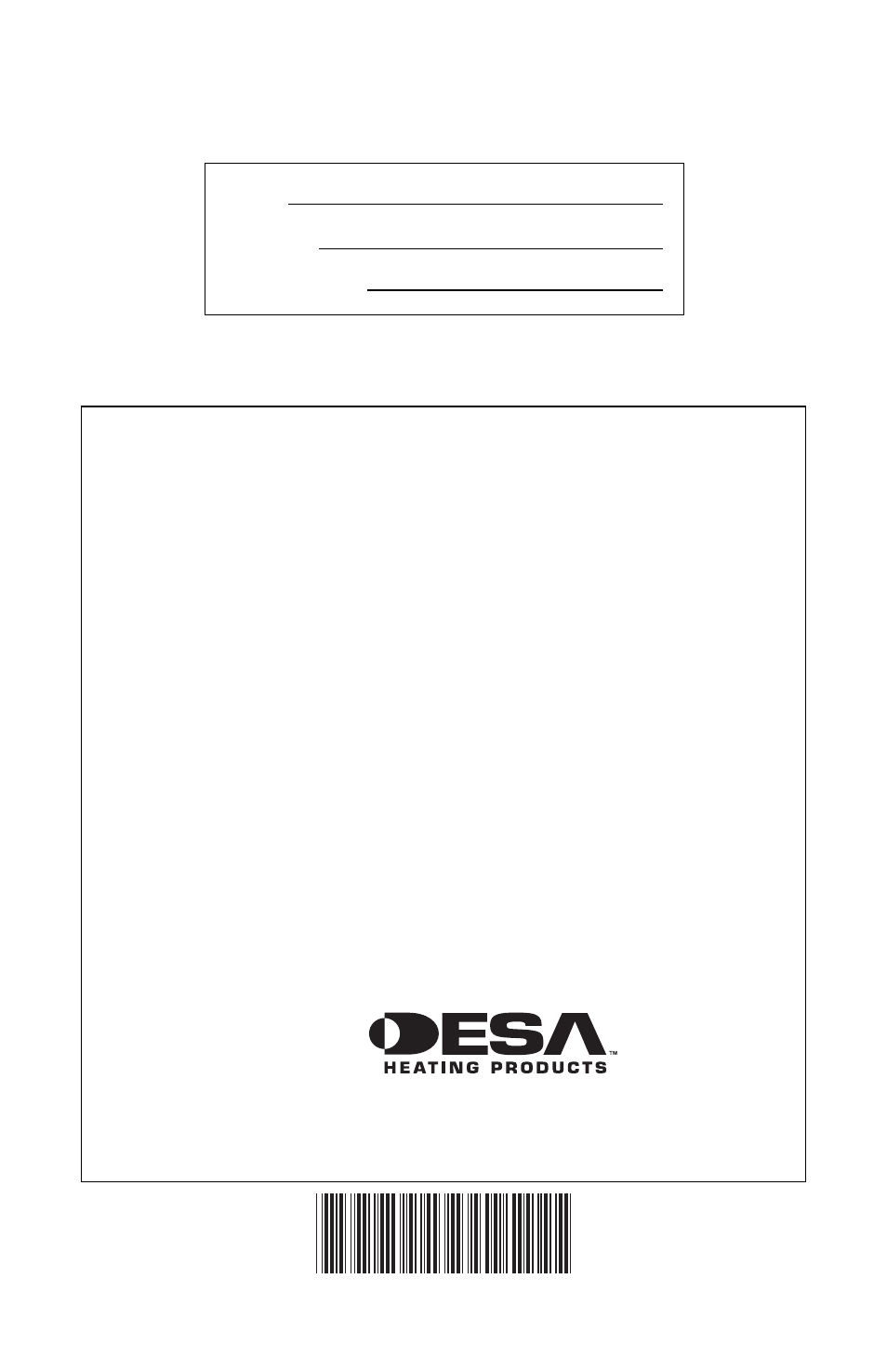 Warranty information | Vanguard Heating 000 to 26 User Manual | Page 32 / 32