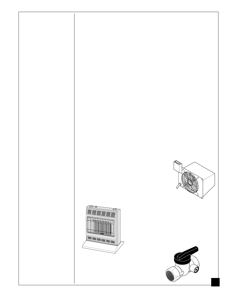 Replacement parts, Accessories | Vanguard Heating VP1600D User Manual | Page 31 / 40